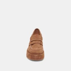 Dolce Vita YANNI LOAFERS CHESTNUT SUEDE -Fashion Shoe Store DOLCEVITA LOAFERS YANNI CHESTNUTSUEDE 04