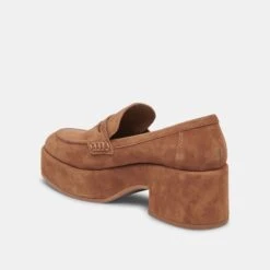 Dolce Vita YANNI LOAFERS CHESTNUT SUEDE -Fashion Shoe Store DOLCEVITA LOAFERS YANNI CHESTNUTSUEDE 09