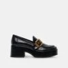 Dolce Vita YONDER LOAFERS MIDNIGHT CRINKLE PATENT -Fashion Shoe Store DOLCEVITA LOAFER YONDER MIDNIGHTCRINKLEPATENT 02