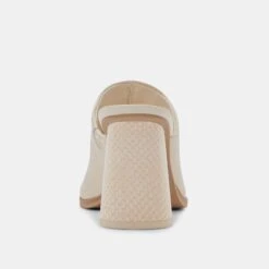 PAREZ MULES CREAM LEATHER 17 PAREZ MULES CREAM LEATHER -Fashion Shoe Store DOLCEVITA MULES PAREZ CREAMLEATHER 05