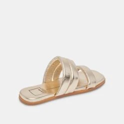 ADORE SANDALS GOLD METALLIC LEATHER -Fashion Shoe Store DOLCEVITA SANDALS ADORE GOLDMETALLICLEATHER 03