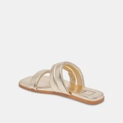 ADORE SANDALS GOLD METALLIC LEATHER -Fashion Shoe Store DOLCEVITA SANDALS ADORE GOLDMETALLICLEATHER 09