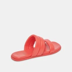 ADORE SANDALS RED LEATHER -Fashion Shoe Store DOLCEVITA SANDALS ADORE REDLEATHER 03