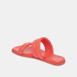 ADORE SANDALS RED LEATHER -Fashion Shoe Store DOLCEVITA SANDALS ADORE REDLEATHER 09