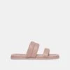 ADORE SANDALS ROSE LEATHER