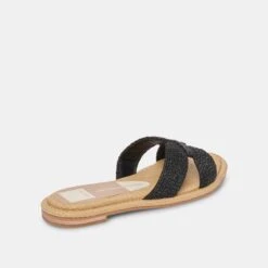 ATOMIC SANDALS BLACK RAFFIA 22 ATOMIC SANDALS BLACK RAFFIA -Fashion Shoe Store DOLCEVITA SANDALS ATOMIC BLACKRAFFIA 03