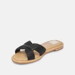 ATOMIC SANDALS BLACK RAFFIA 24 ATOMIC SANDALS BLACK RAFFIA -Fashion Shoe Store DOLCEVITA SANDALS ATOMIC BLACKRAFFIA 08