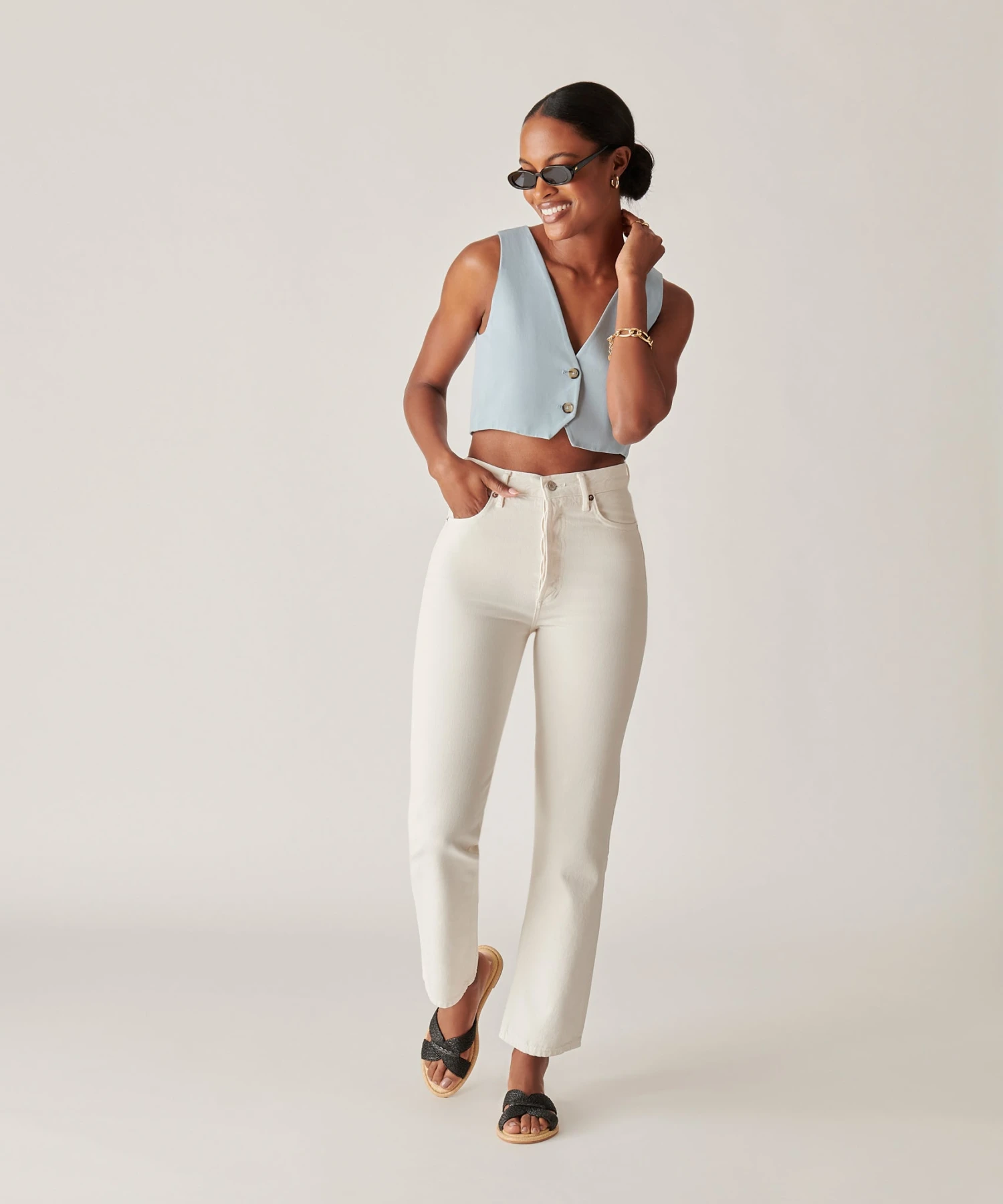 ATOMIC SANDALS BLACK RAFFIA 4 ATOMIC SANDALS BLACK RAFFIA - Image 2