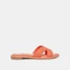ATOMIC SANDALS ORANGE RAFFIA