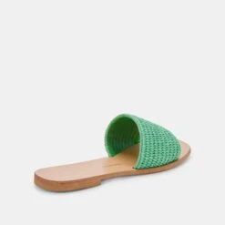 BELLE SANDALS SEAGLASS RAFFIA -Fashion Shoe Store DOLCEVITA SANDALS BELLE SEAGLASSRAFFIA 03