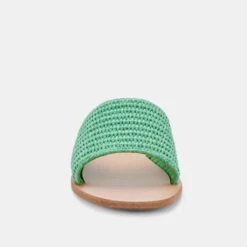 BELLE SANDALS SEAGLASS RAFFIA -Fashion Shoe Store DOLCEVITA SANDALS BELLE SEAGLASSRAFFIA 04