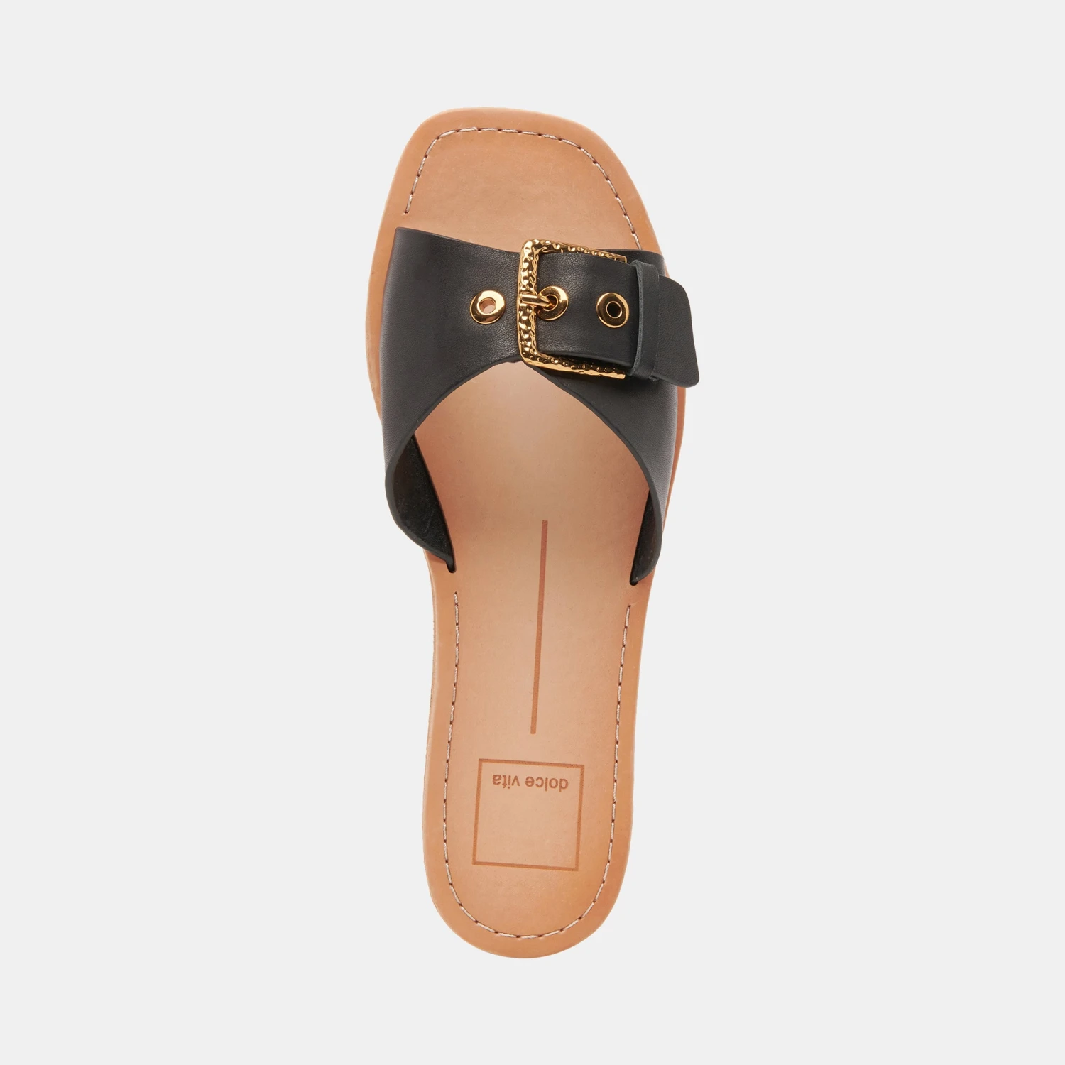 CABANA SANDALS BLACK LEATHER 10 CABANA SANDALS BLACK LEATHER - Image 8