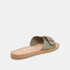 CABANA SANDALS SAGE NUBUCK -Fashion Shoe Store DOLCEVITA SANDALS CABANA SAGENUBUCK 03