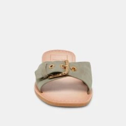 CABANA SANDALS SAGE NUBUCK -Fashion Shoe Store DOLCEVITA SANDALS CABANA SAGENUBUCK 04