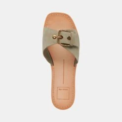 CABANA SANDALS SAGE NUBUCK -Fashion Shoe Store DOLCEVITA SANDALS CABANA SAGENUBUCK 06