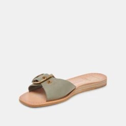 CABANA SANDALS SAGE NUBUCK -Fashion Shoe Store DOLCEVITA SANDALS CABANA SAGENUBUCK 08