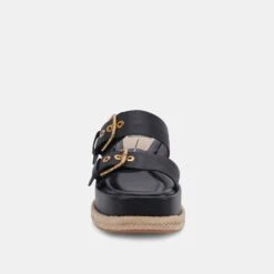 CANYON SANDALS BLACK LEATHER -Fashion Shoe Store DOLCEVITA SANDALS CANYON BLACKLEATHER 04