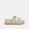 CANYON SANDALS IVORY LEATHER -Fashion Shoe Store DOLCEVITA SANDALS CANYON IVORYLEATHER 02