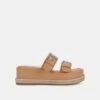 CANYON SANDALS TAN LEATHER -Fashion Shoe Store DOLCEVITA SANDALS CANYON TANLEATHER 02