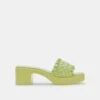 GOLDY SANDALS LIGHT GREEN STELLA 1 GOLDY SANDALS LIGHT GREEN STELLA -Fashion Shoe Store DOLCEVITA SANDALS GOLDY LIGHTGREENSTELLA 02