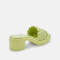 GOLDY SANDALS LIGHT GREEN STELLA -Fashion Shoe Store DOLCEVITA SANDALS GOLDY LIGHTGREENSTELLA 03