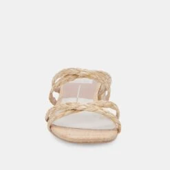 HAPI WIDE SANDALS LT NATURAL RAFFIA -Fashion Shoe Store DOLCEVITA SANDALS HAPI LTNATURALRAFFIA 04