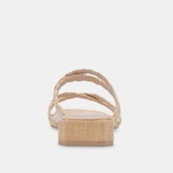 HAPI WIDE SANDALS LT NATURAL RAFFIA -Fashion Shoe Store DOLCEVITA SANDALS HAPI LTNATURALRAFFIA 05