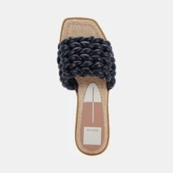 IDDIE SANDALS BLACK STELLA -Fashion Shoe Store DOLCEVITA SANDALS IDDIE BLACKSTELLA 06