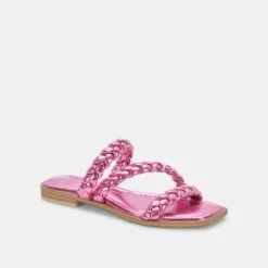 IMAN SANDALS MAGENTA METALLIC STELLA -Fashion Shoe Store DOLCEVITA SANDALS IMAN MAGENTAMETALLICSTELLA 01