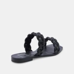 INDY RHINESTONE SANDALS BLACK RHINESTONE -Fashion Shoe Store DOLCEVITA SANDALS INDYRHINESTONE BLACKRHINESTONE 03 1