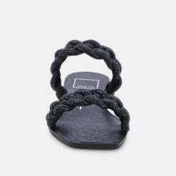 INDY RHINESTONE SANDALS BLACK RHINESTONE -Fashion Shoe Store DOLCEVITA SANDALS INDYRHINESTONE BLACKRHINESTONE 04 1