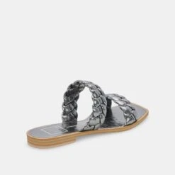 INDY SANDALS GRAPHITE METALLIC STELLA 13 INDY SANDALS GRAPHITE METALLIC STELLA -Fashion Shoe Store DOLCEVITA SANDALS INDY GRAPHITECRACKLEDSTELLA 03
