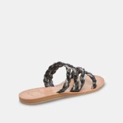 KHLOE SANDALS BLACK RHINESTONE -Fashion Shoe Store DOLCEVITA SANDALS KHLOE BLACKRHINESTONE 03