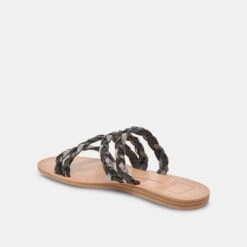 KHLOE SANDALS BLACK RHINESTONE -Fashion Shoe Store DOLCEVITA SANDALS KHLOE BLACKRHINESTONE 09