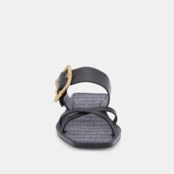 LOWYN SANDALS BLACK LEATHER -Fashion Shoe Store DOLCEVITA SANDALS LOWYN BLACKLEATHER 04