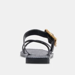 LOWYN SANDALS BLACK LEATHER -Fashion Shoe Store DOLCEVITA SANDALS LOWYN BLACKLEATHER 05