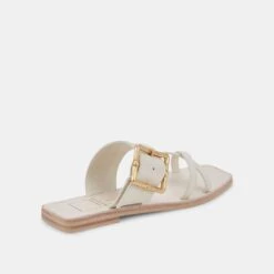 LOWYN SANDALS IVORY LEATHER -Fashion Shoe Store DOLCEVITA SANDALS LOWYN IVORYLEATHER 03