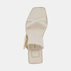 LOWYN SANDALS IVORY LEATHER -Fashion Shoe Store DOLCEVITA SANDALS LOWYN IVORYLEATHER 06
