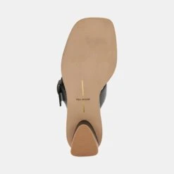 RIVA SANDALS BLACK LEATHER -Fashion Shoe Store DOLCEVITA SANDALS RIVA BLACKLEATHER 07