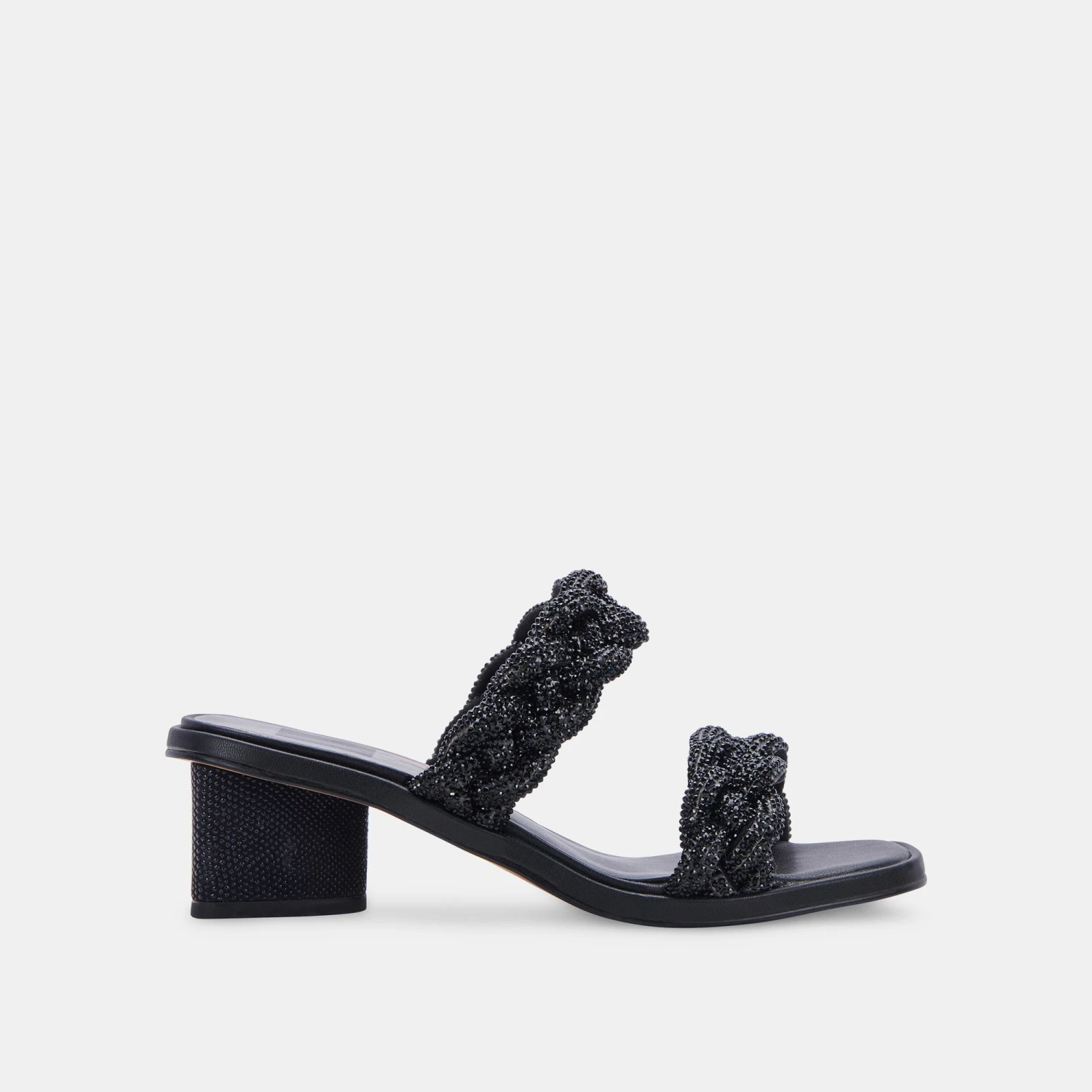 RONIN RHINESTONE SANDALS BLACK RHINESTONE 3 RONIN RHINESTONE SANDALS BLACK RHINESTONE