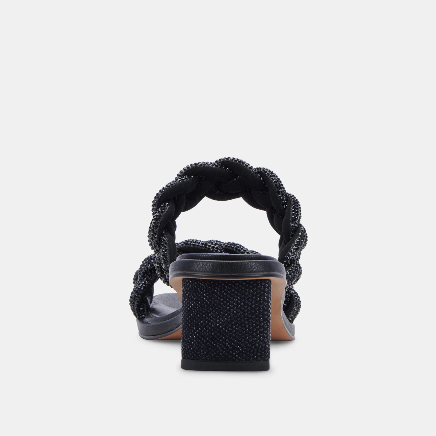 RONIN RHINESTONE SANDALS BLACK RHINESTONE 12 RONIN RHINESTONE SANDALS BLACK RHINESTONE - Image 10