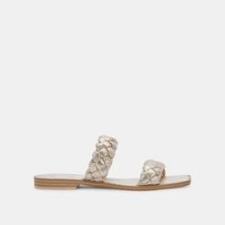 INDY SANDALS LIGHT GOLD METALLIC STELLA