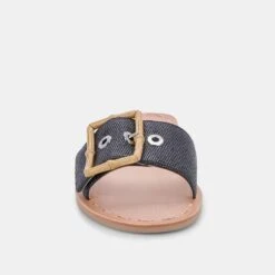 DASA SANDALS BLACK RAFFIA -Fashion Shoe Store DOLCEVITA SLIDES DASA BLACKRAFFIA 04