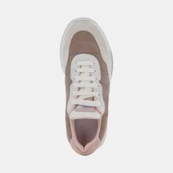 DOLCE VITA X GREATS EVANA SNEAKERS TAUPE MULTI SUEDE -Fashion Shoe Store DOLCEVITA SNEAKERS EVANA TAUPEMULTI 06