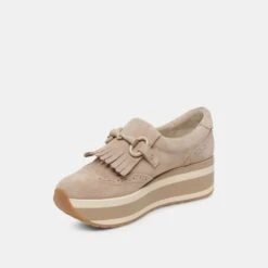 Dolce Vita JHAX SNEAKERS ALMOND SUEDE -Fashion Shoe Store DOLCEVITA SNEAKERS JHAX ALMONDSUEDE 08
