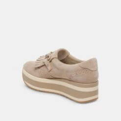 Dolce Vita JHAX SNEAKERS ALMOND SUEDE -Fashion Shoe Store DOLCEVITA SNEAKERS JHAX ALMONDSUEDE 09
