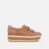 Dolce Vita JHAX SNEAKERS TOFFEE SUEDE -Fashion Shoe Store DOLCEVITA SNEAKERS JHAX TOFFEESUEDE 02