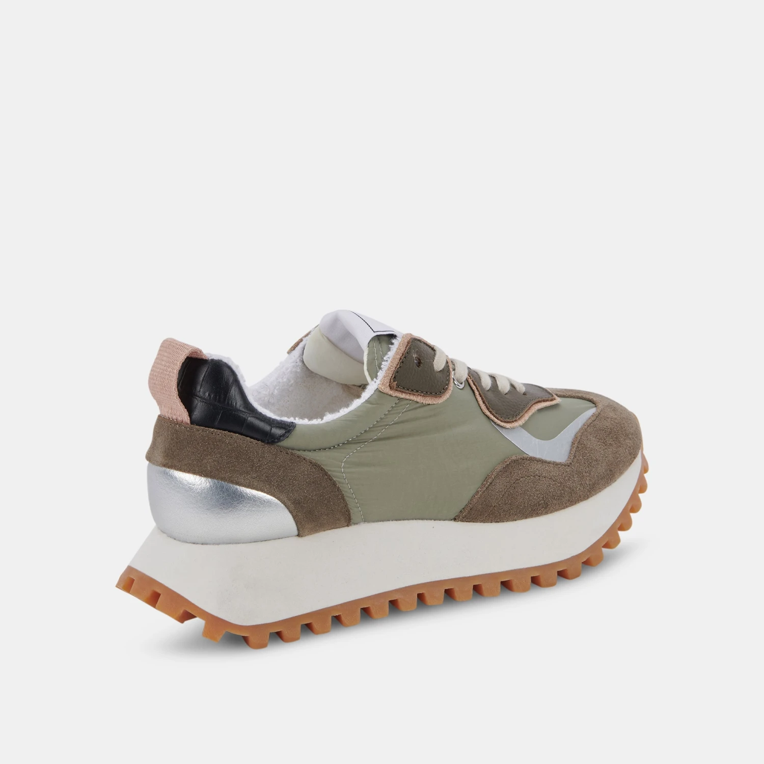 DOLCE VITA X GREATS REUBIN SNEAKERS ARMY NYLON 5 DOLCE VITA X GREATS REUBIN SNEAKERS ARMY NYLON - Image 3