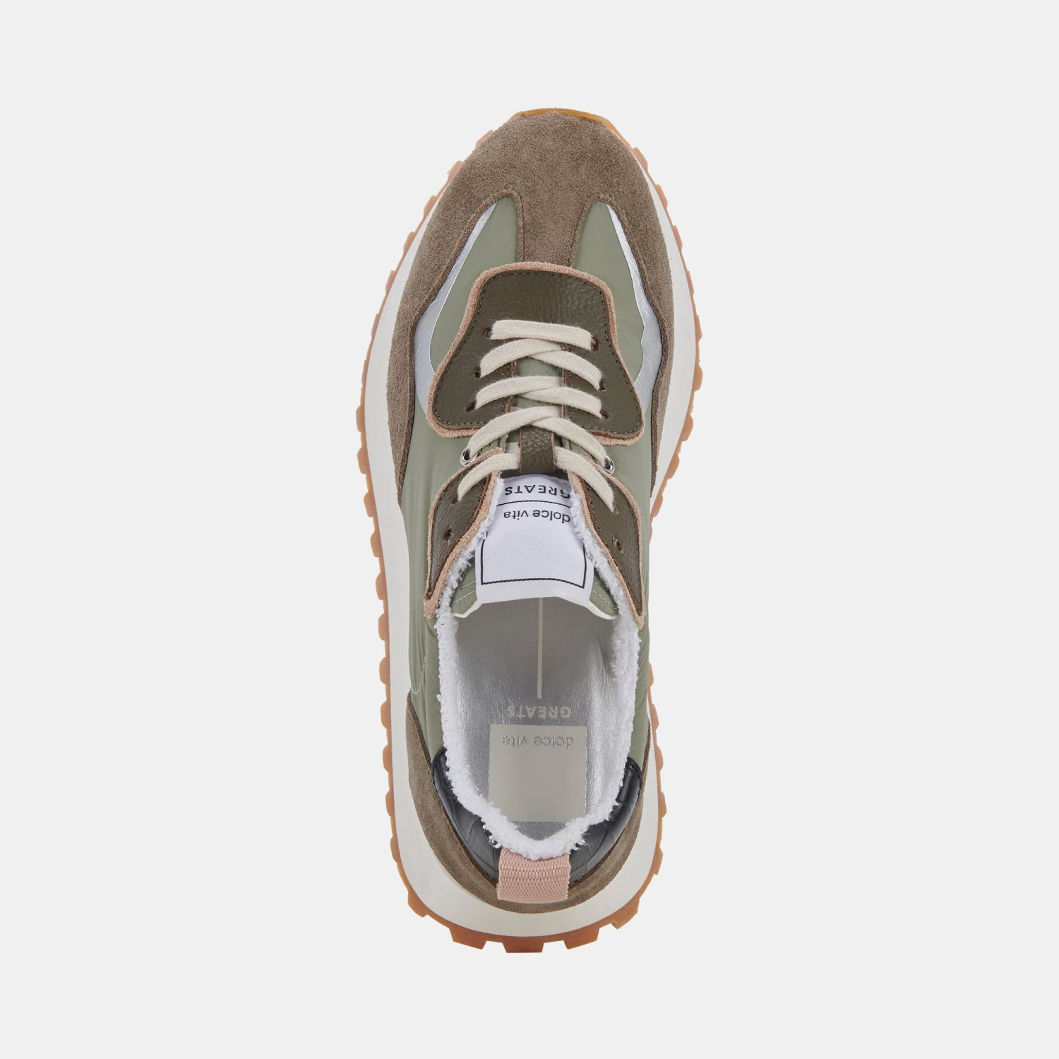 DOLCE VITA X GREATS REUBIN SNEAKERS ARMY NYLON 10 DOLCE VITA X GREATS REUBIN SNEAKERS ARMY NYLON - Image 8