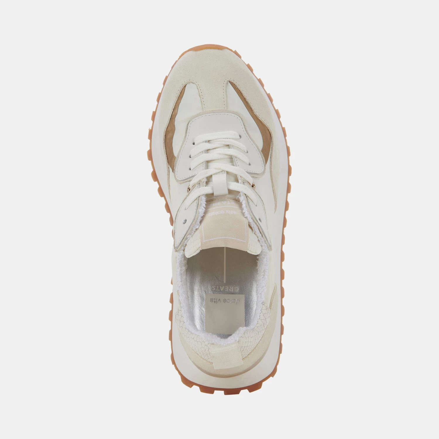 DOLCE VITA X GREATS REUBIN SNEAKERS WHITE NYLON 10 DOLCE VITA X GREATS REUBIN SNEAKERS WHITE NYLON - Image 8